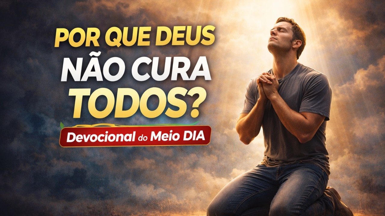 Por Que DEUS Não CURA Todos? - 10 de Março | Devocional do Meio DIA e a ORAÇÃO DO SALMOS 91