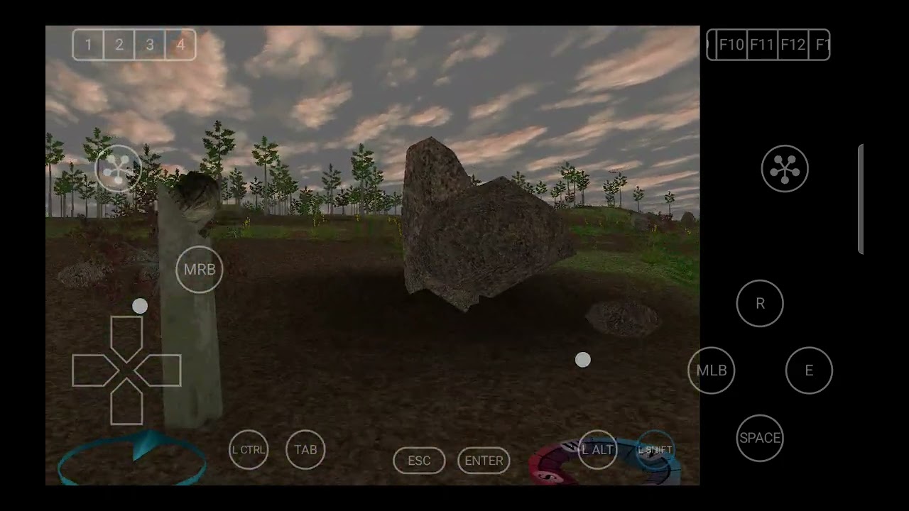 Carnivores legacy on mobile with emulator 