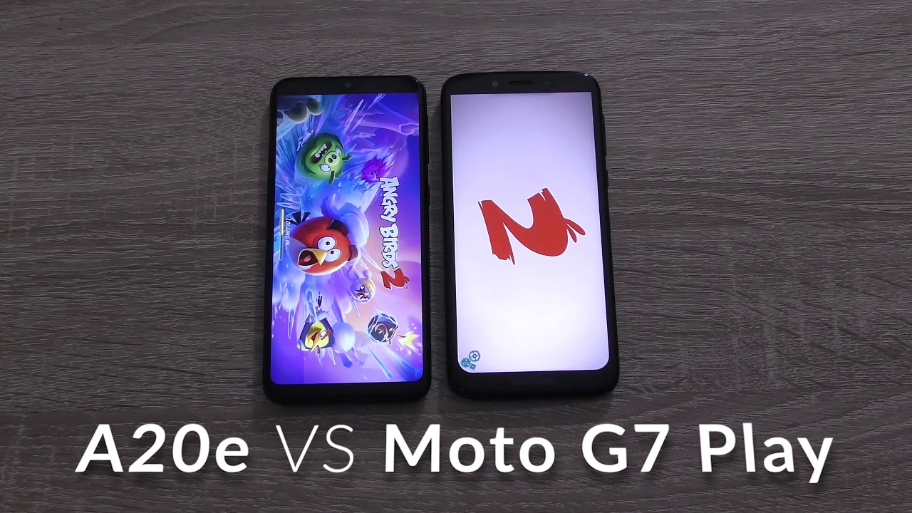 Samsung Galaxy A20e vs Motorola Moto G7 Play - comparison: Speed test and Camera comparison