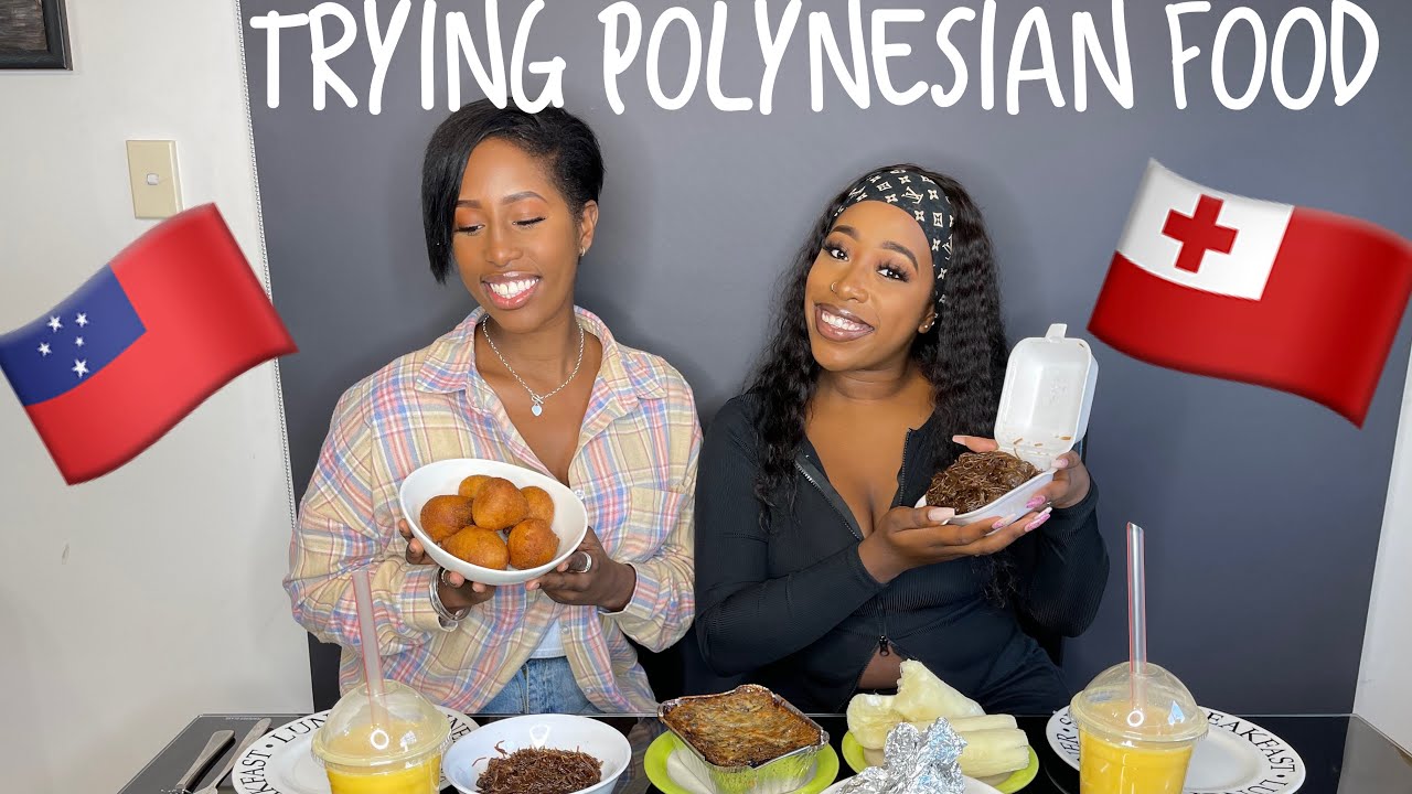 CONGOLESE SISTERS TRY SAMOAN AND TONGAN FOOD FOR THE FIRST TIME