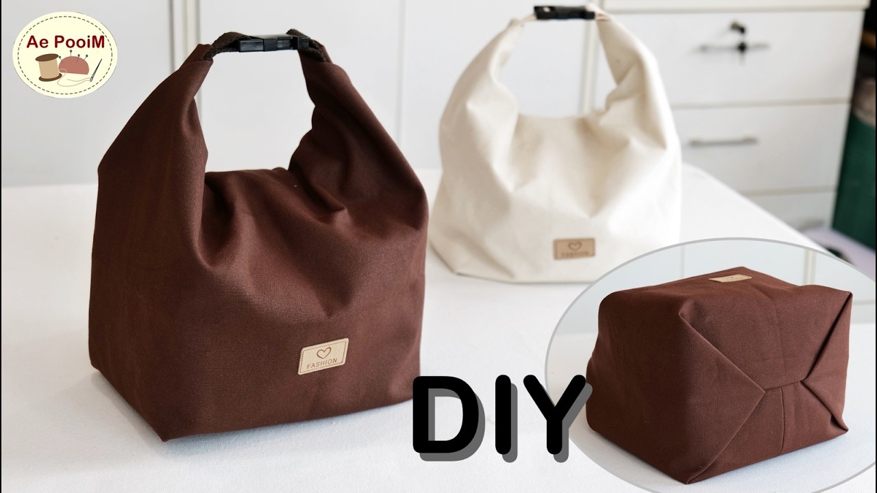 I Made This Lunch Bag in Under 10 Minutes | So Easy!