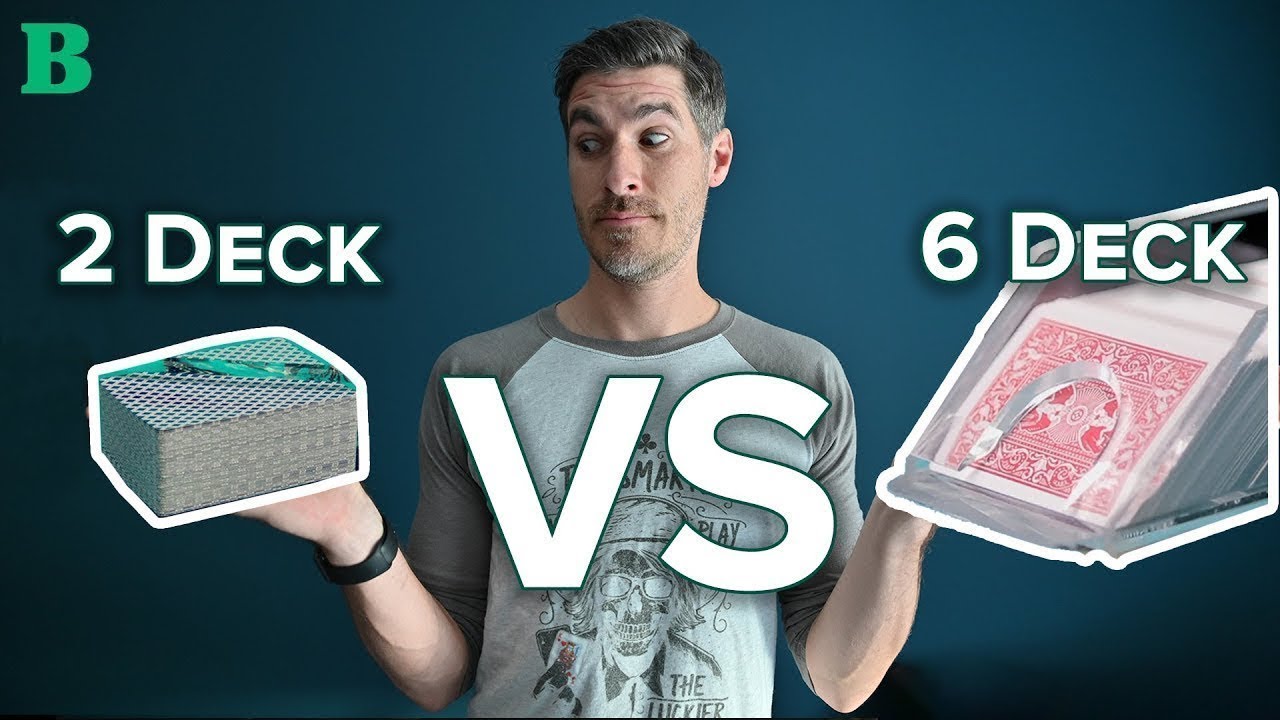 2 колоды против 6 колод: что лучше для блэкджека?