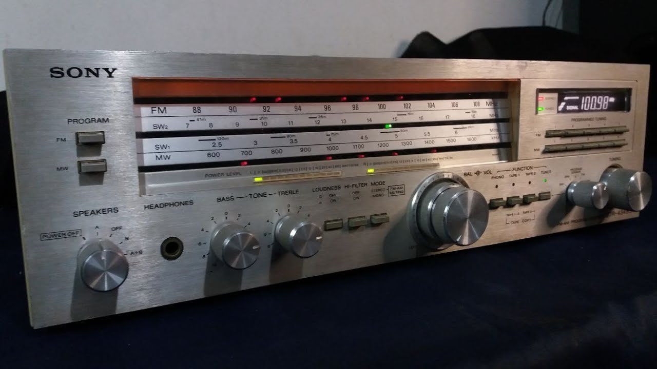 Estou chegando... Receiver Sony STR 434 BS - SOM VINTAGE 80