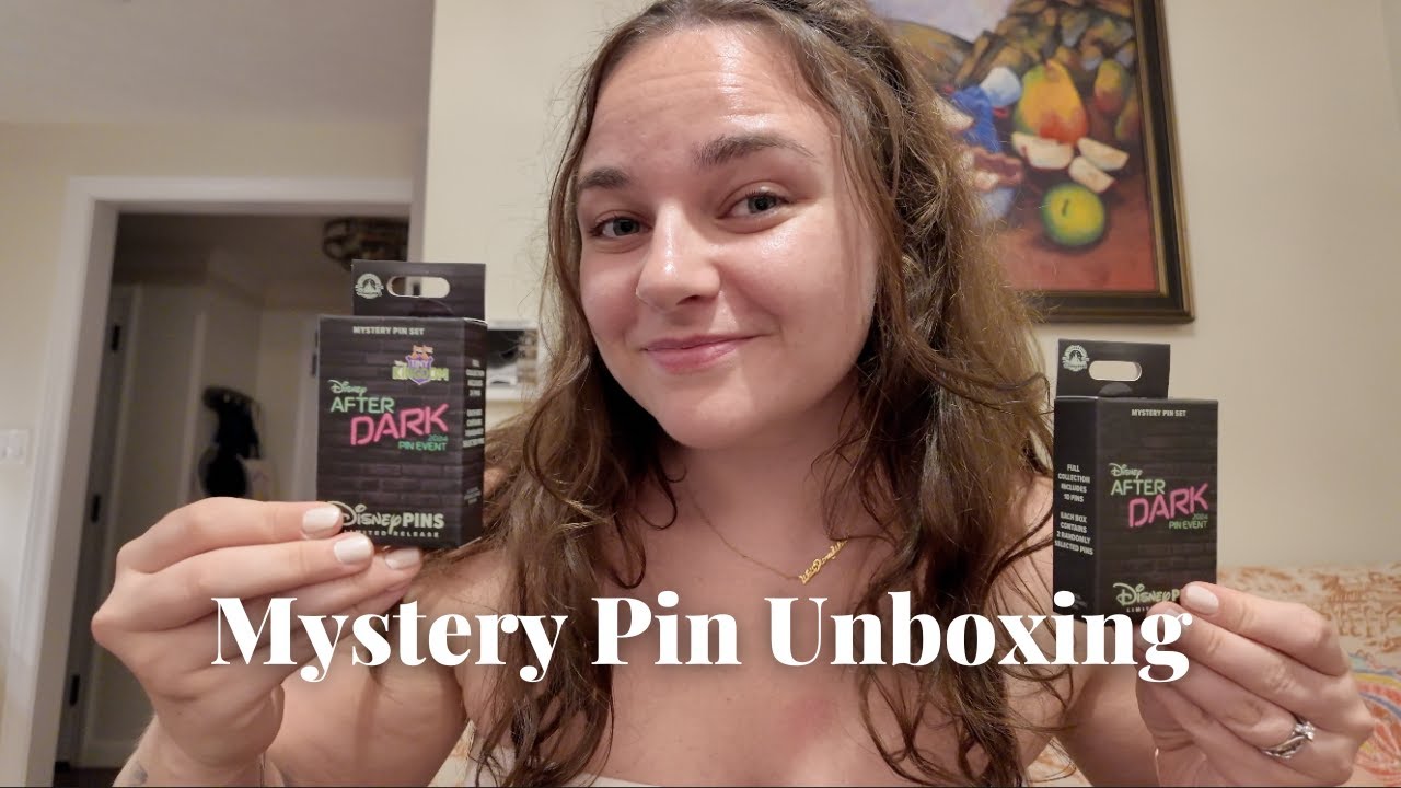 Disney After Dark Pin Event - Mystery Pin Unboxing | Magically Katelyn