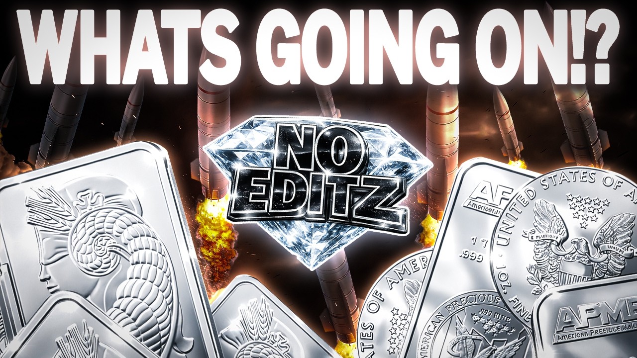 NO EDITZ ep19: WHAT’S GOING ON!? 🚨 War Impact on Silver Prices & Precious Metals Breakdown 🥈📈