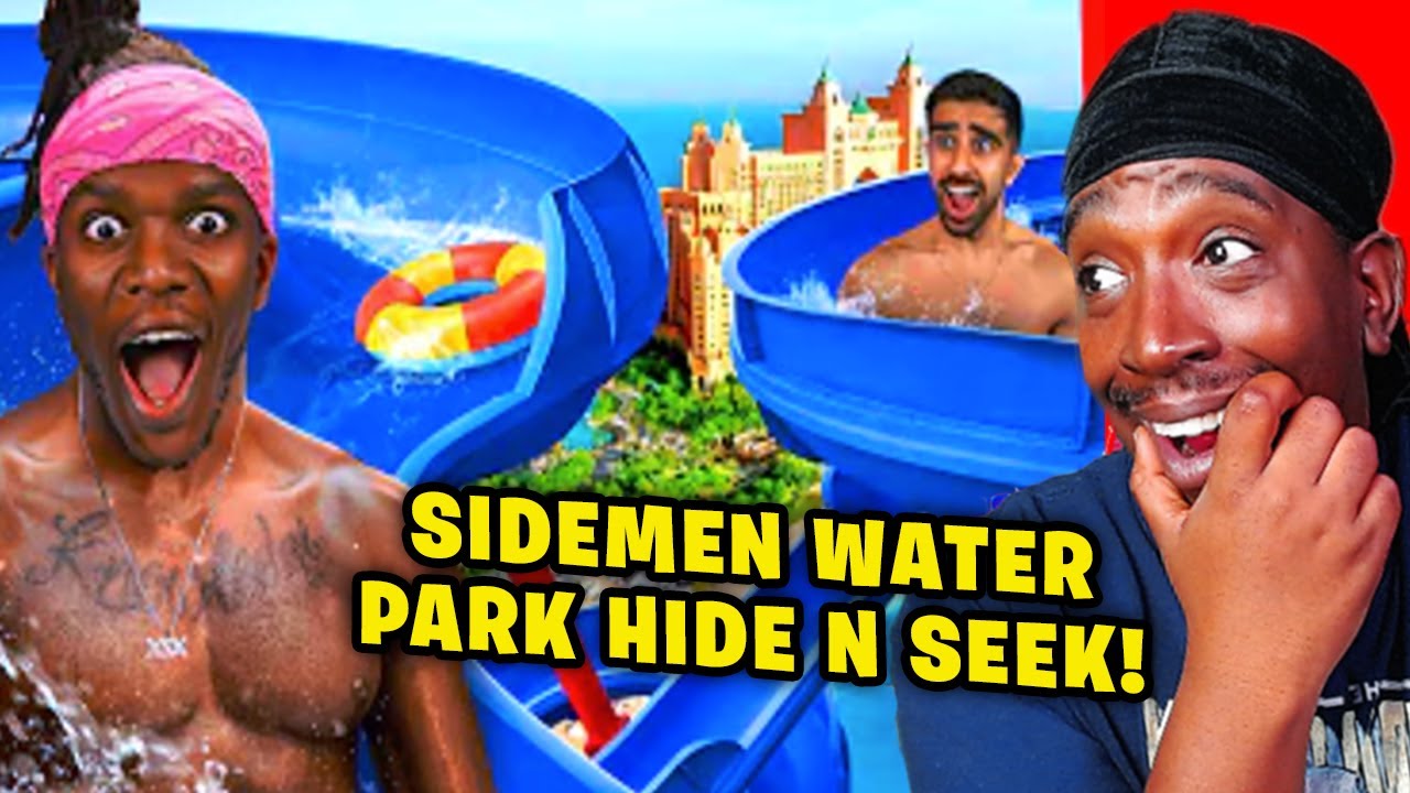 REACTION To SIDEMEN $100,000,000 WATERPARK HIDE & SEEK