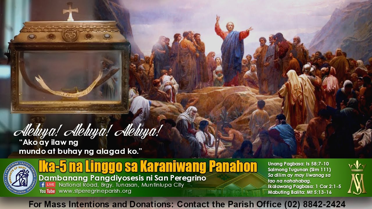 LIVE: 9AM Mass | Ika-5 Linggo sa Karaniwang Panahon - Pebrero 8, 2026