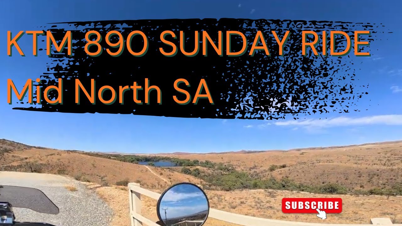 Sunday Ride on the KTM 890 through the Mid North