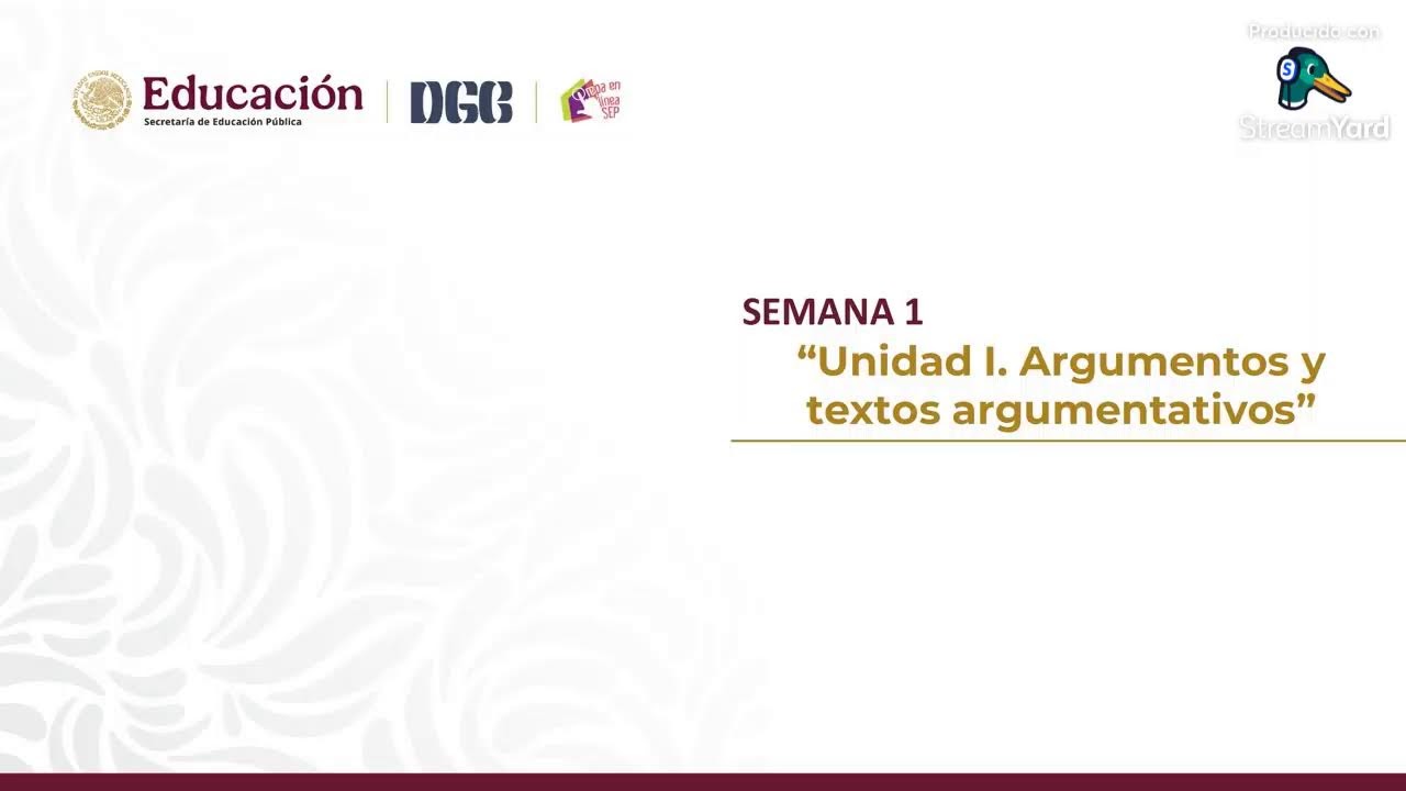 🎥📌 1ER. SESIÓN EAA