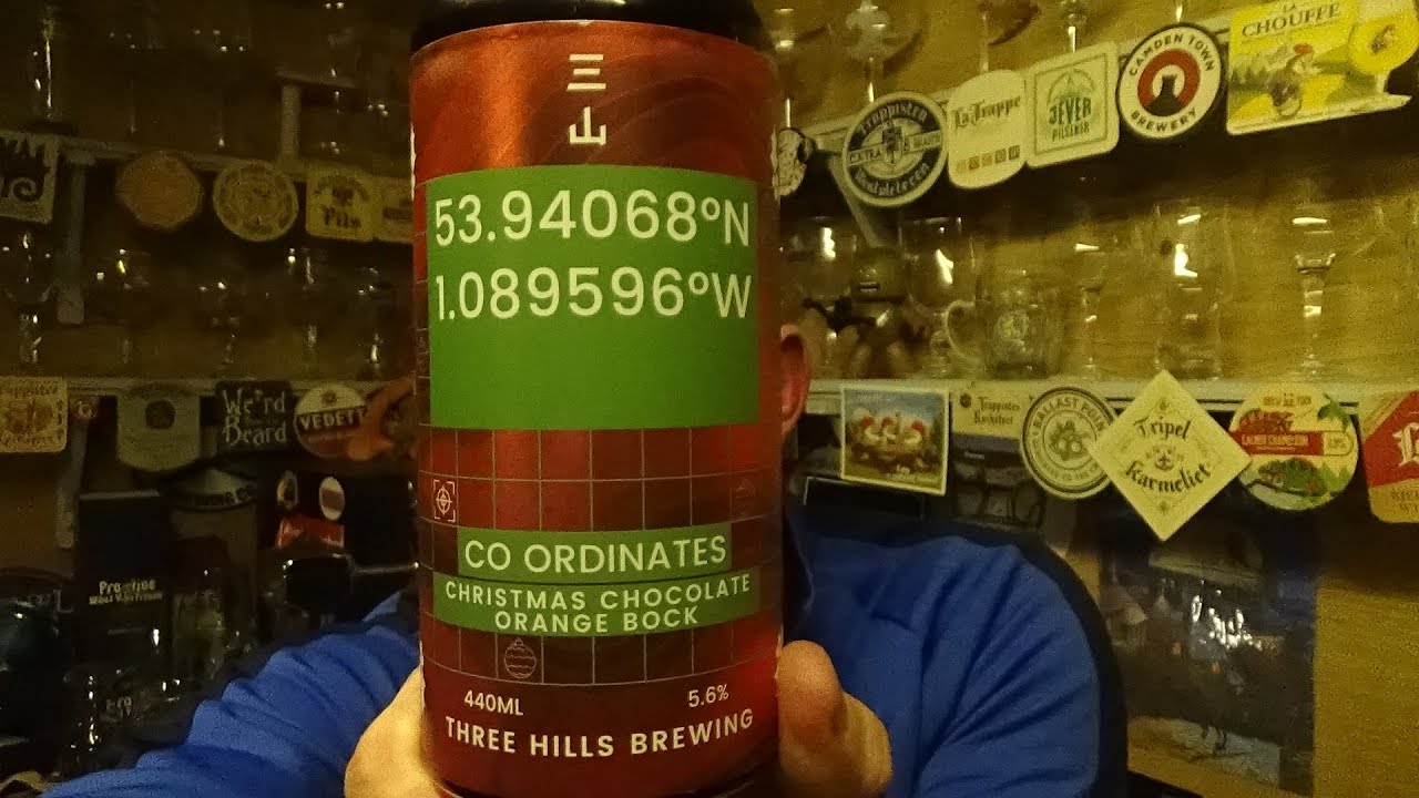 Three Hills Brewing | Co ordinates | Christmas Chocolate Orange Bock