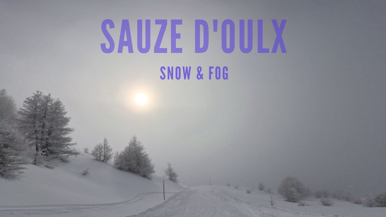 SAUZE D'OULX neve & nebbia - Sauze d'Oulx snow &  fog