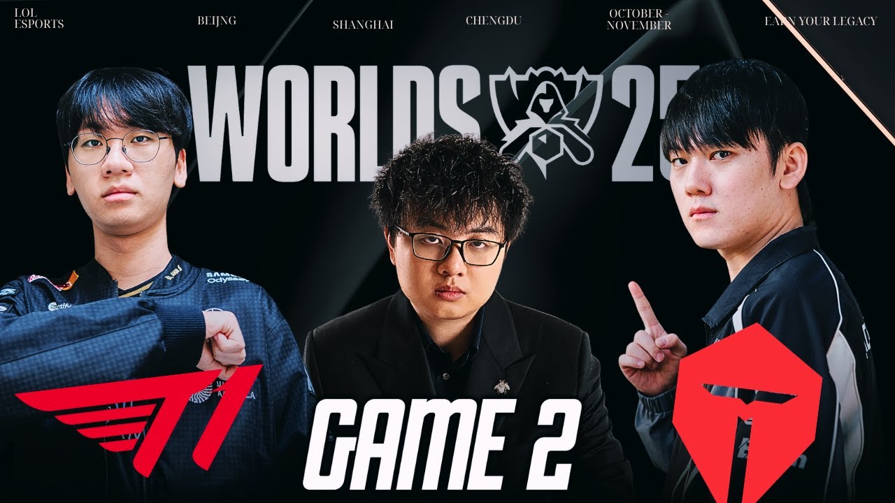 SOFM PHÂN TÍCH GAME 2 | T1 VS TES | WORLDS 2025
