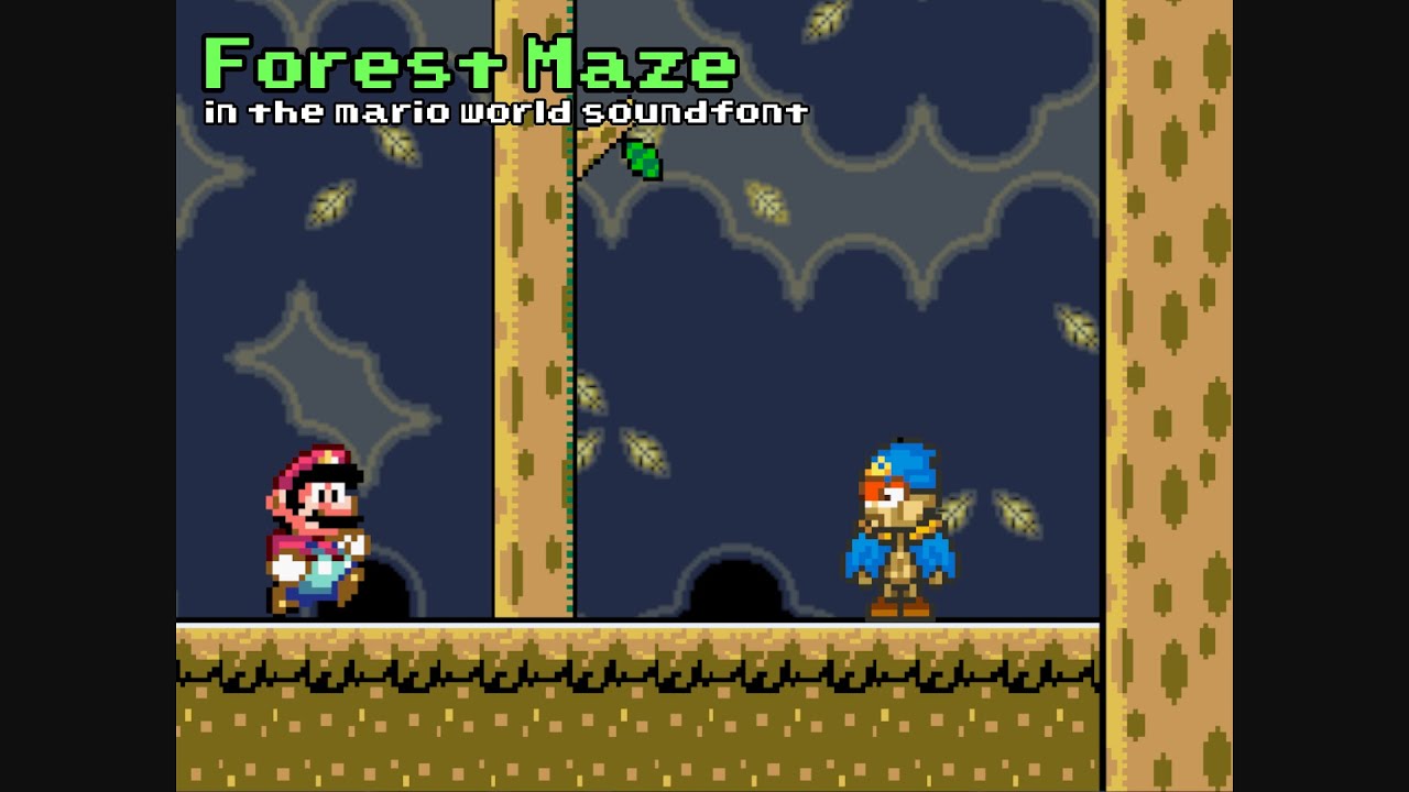 Super Mario RPG - Forest Maze (In the Super Mario World Soundfont)