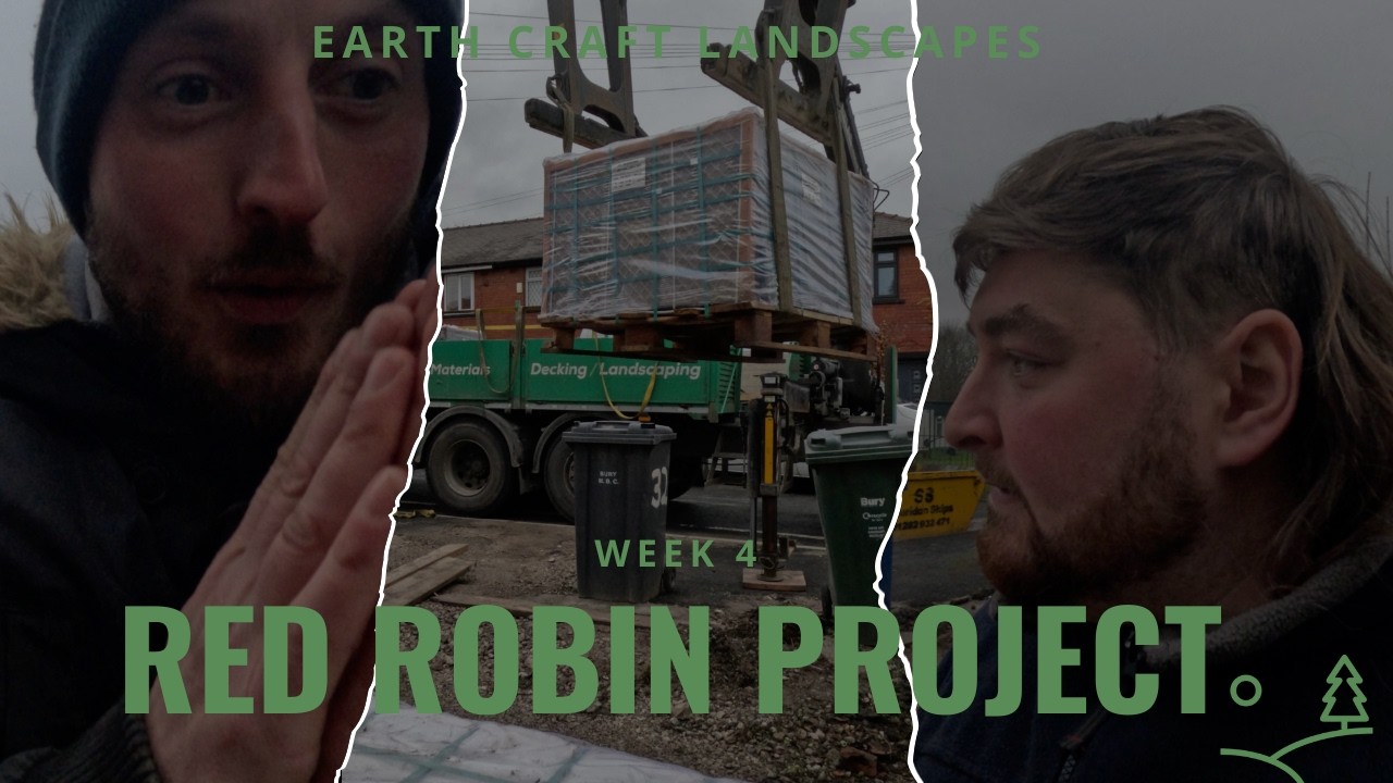 The Red Robin Project – Week 4 | Blockwork, Brickwork & Preparing for Porcelain Steps