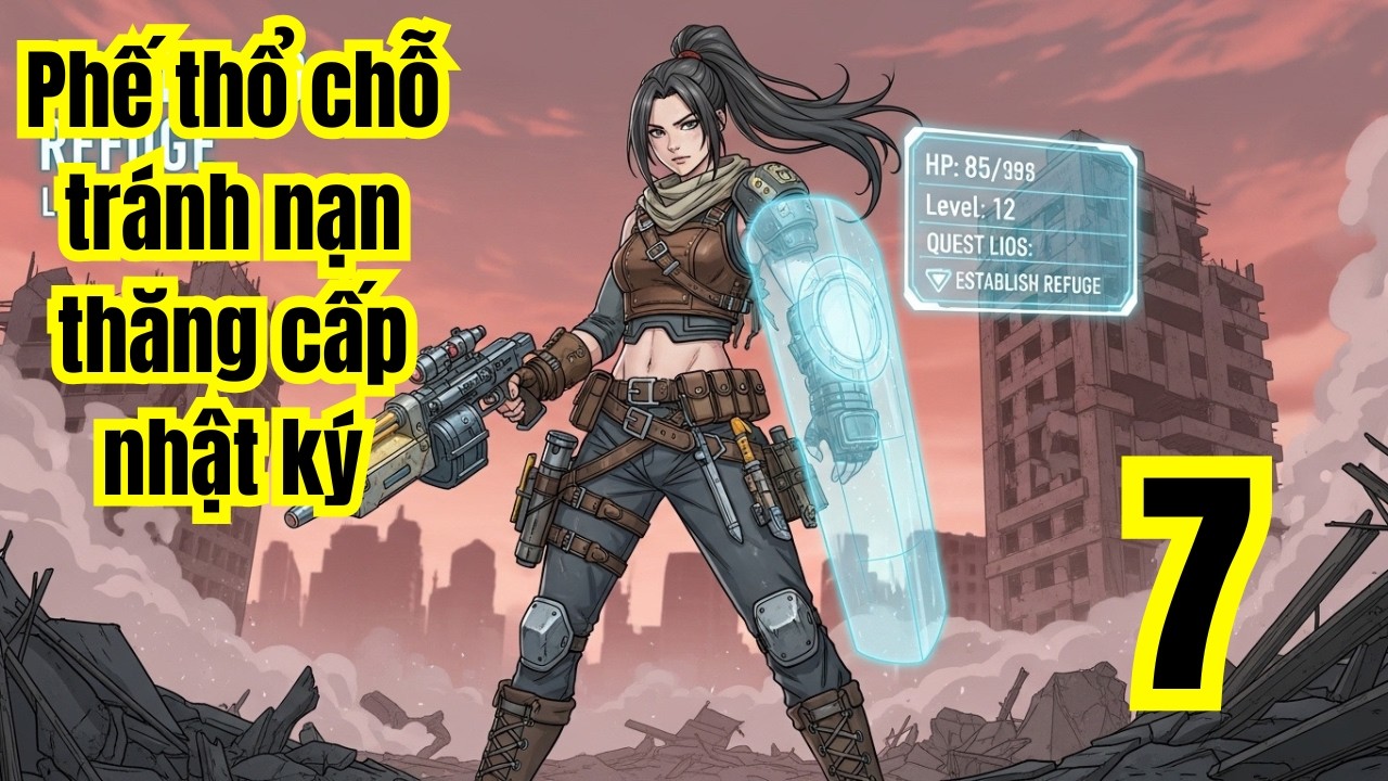 Tập 7: Phế thổ chỗ tránh nạn thăng cấp nhật ký, Hệ Thống, Mạt Thế