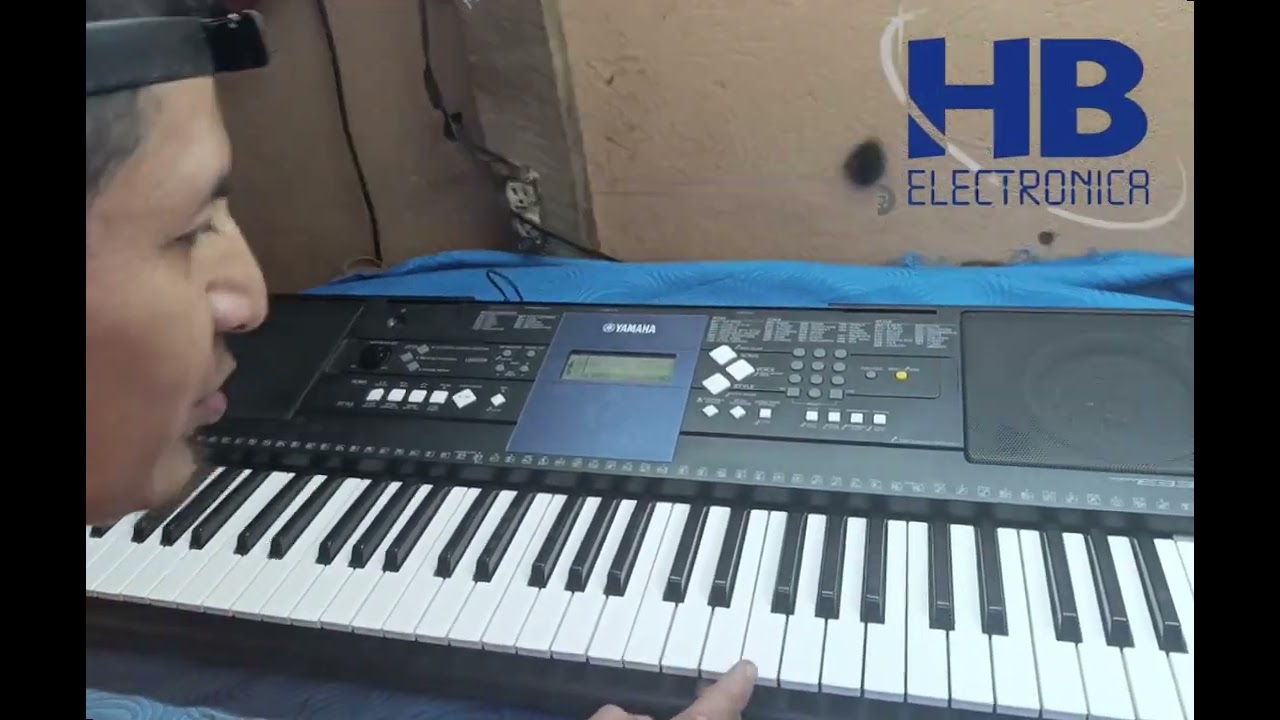 cómo resetear un teclado Yamaha PSR 333