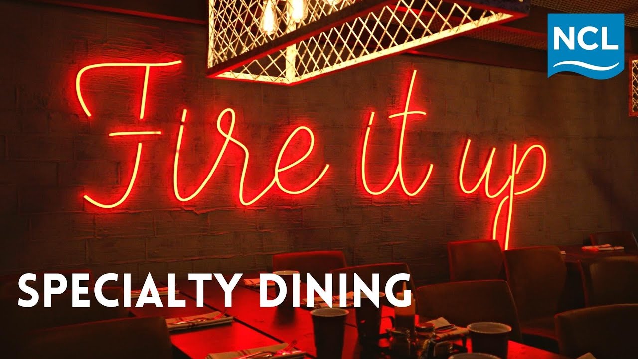 NCL Specialty Dining: American Diner, Q, Los Lobos, La Cucina, Food Republic