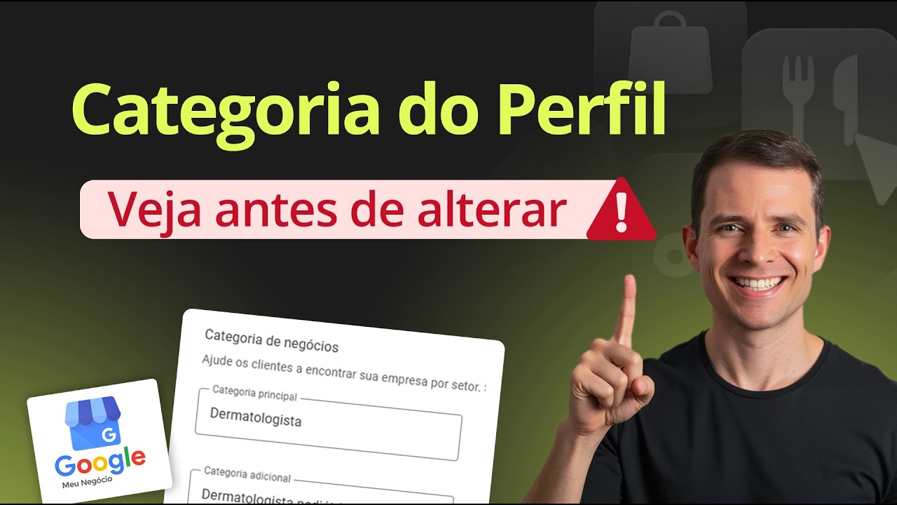 Como alterar CATEGORIA do Google Meu Negócio [Passo a passo]