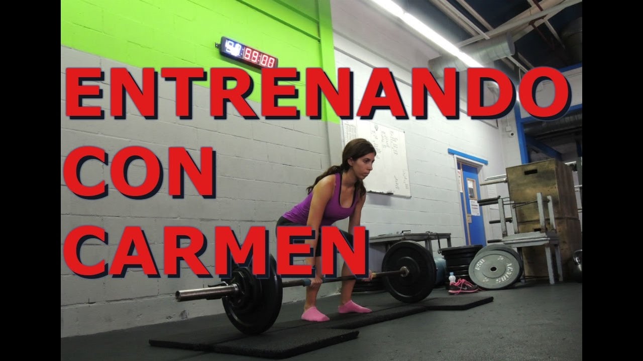 ENTRENAMIENTO DE UNA CHICA FITNESS