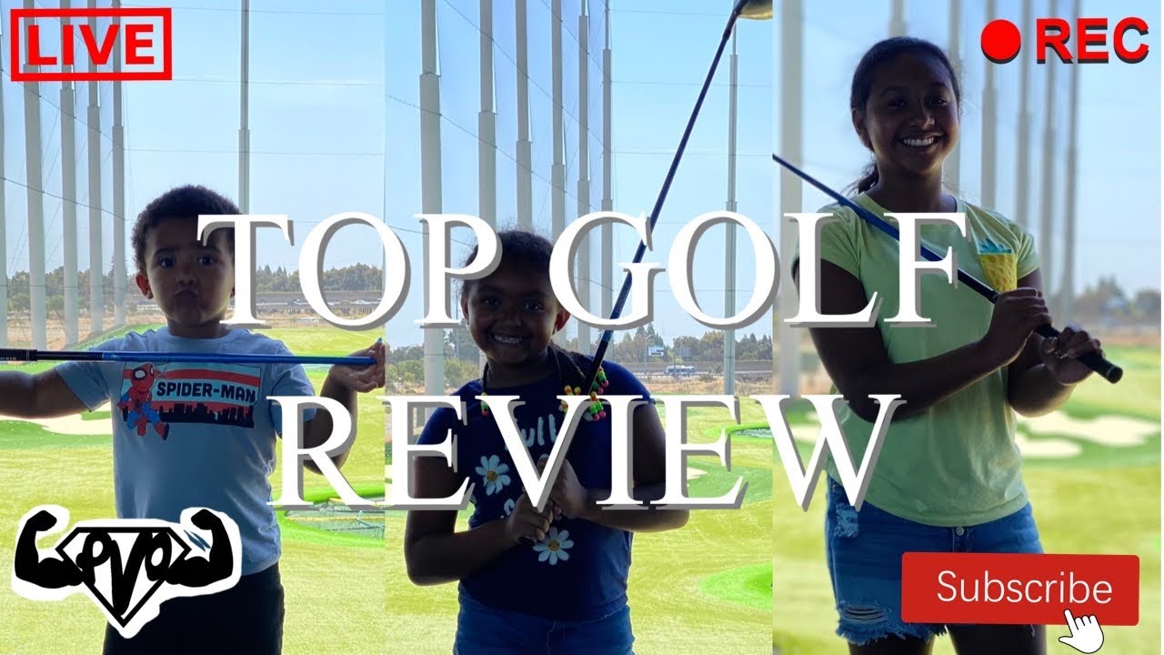 Top Golf (KIDS REVIEW) #pvosquad #pvoisontherise