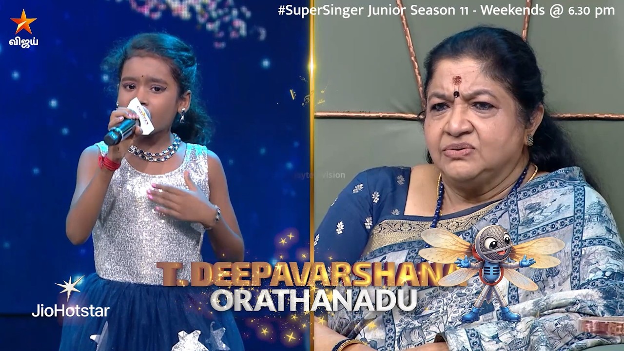 Karuppu Nila Song by #Deepavarshana 😍 | Super Singer Junior 11 | Episode Promo