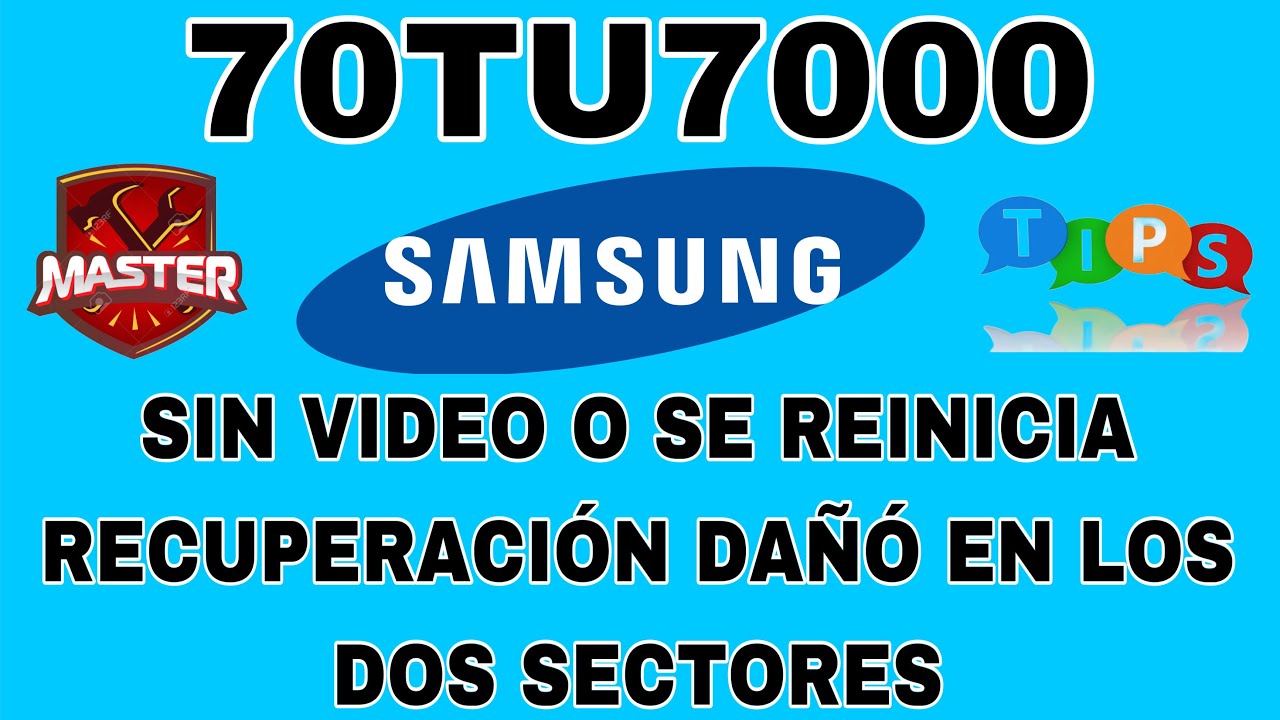 70TU7000 TIPS  PANEL  REPAIR RECUPERACIÓN DE PANEL