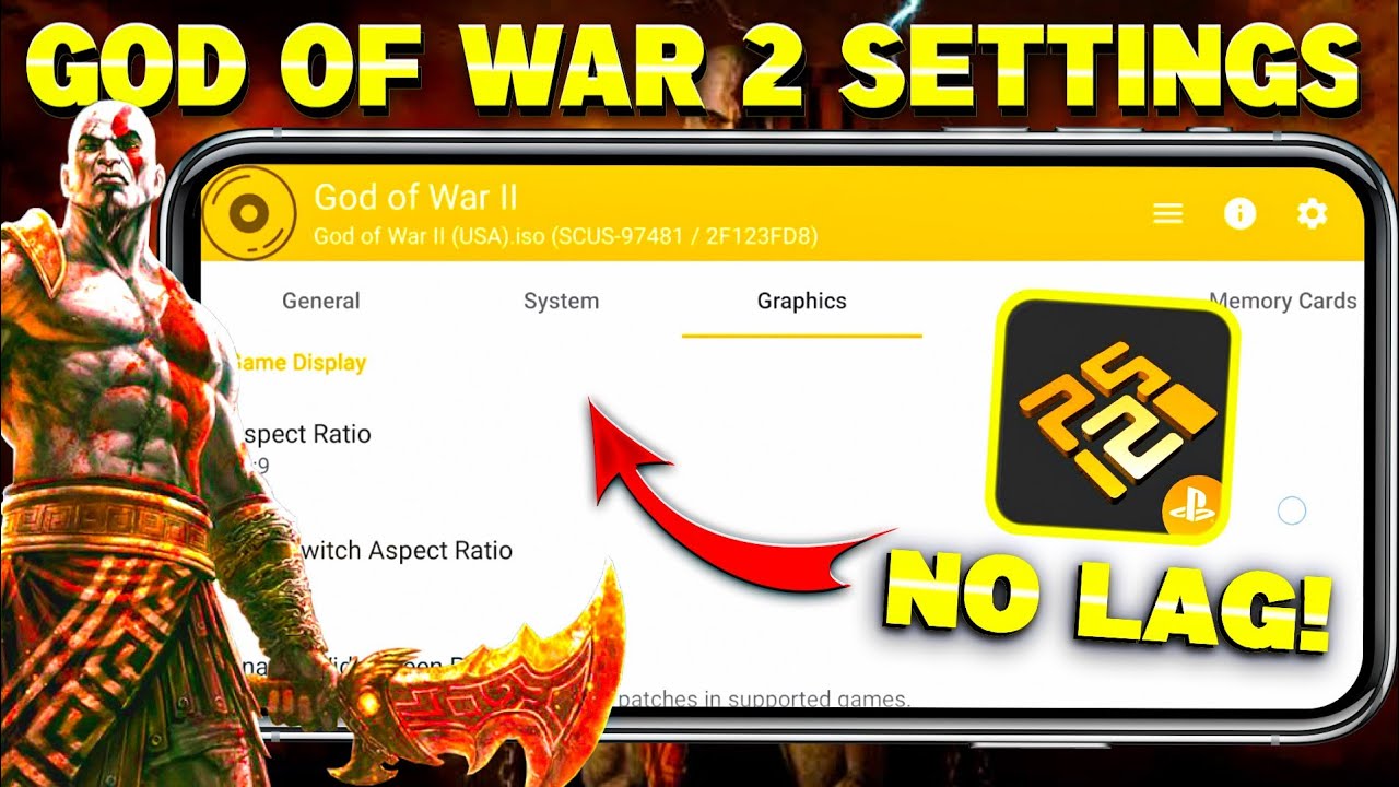 {2026}🔥God Of War 2 Ppss22 Emulator Best Settings For All Phones | 60 Fps No Lag Settings For Ppss22