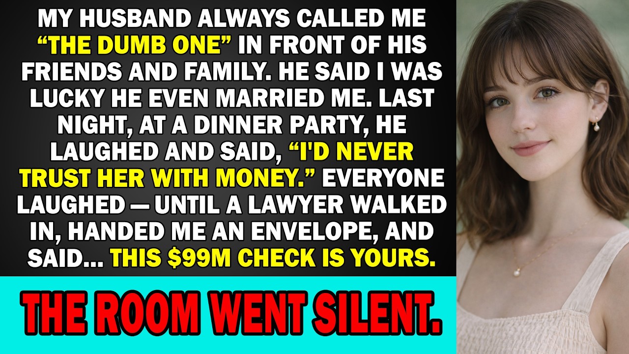 My Husband Mocked Me For Being “The Dumb One”, A $99M Check Proved Him Wrong
