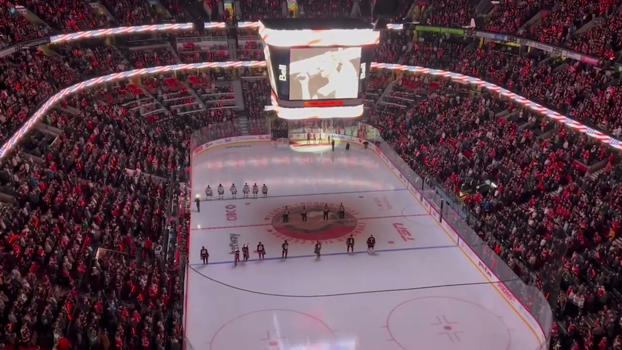 Ottawa hockey fans heard booing U.S. national anthem