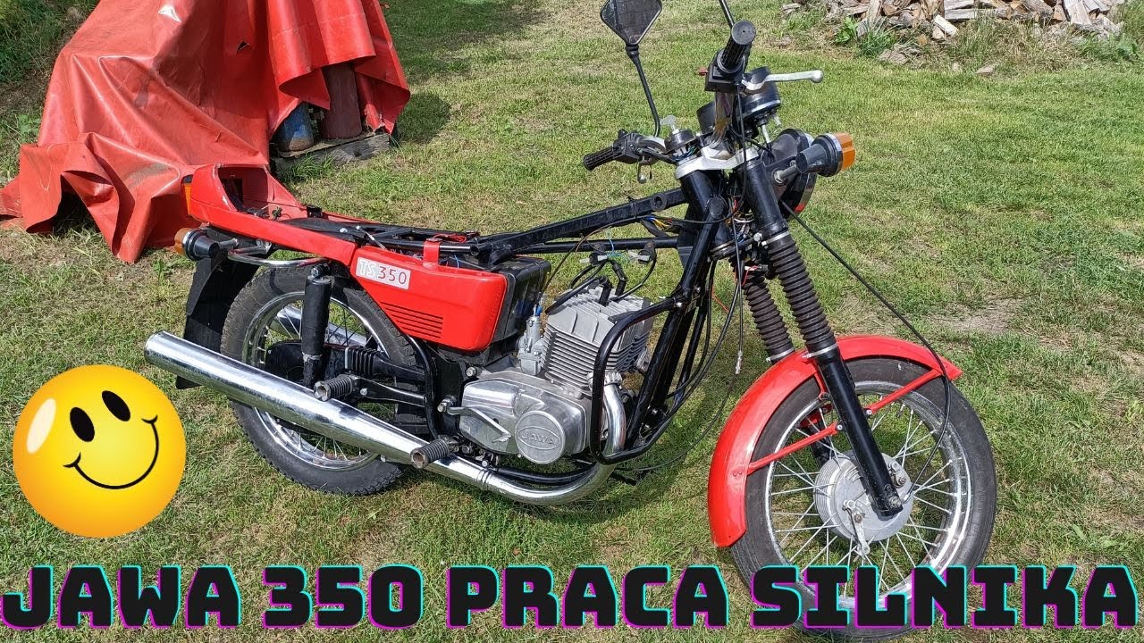 JAWA 350 TS/ Cezet 350 Montaż silnika, ustawienie zapłonu i praca silnika