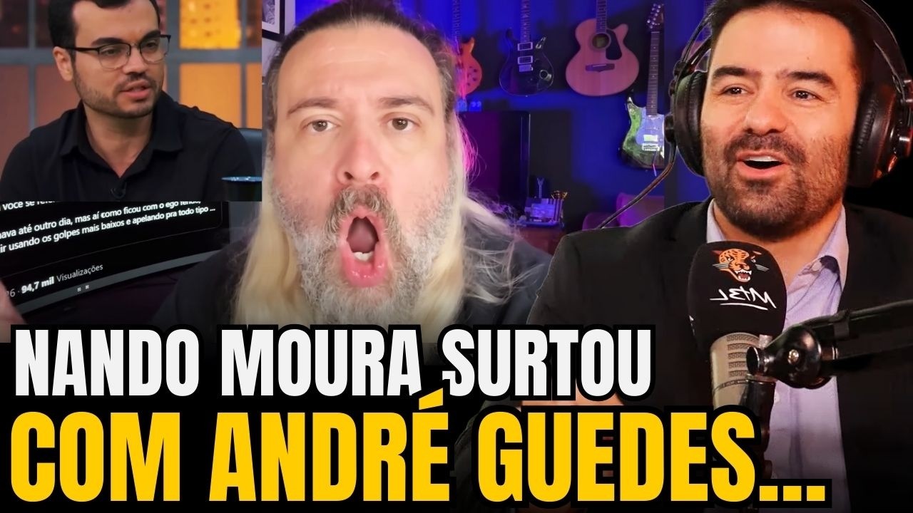 Arthur REAGE a Andr&eacute; Guedes sobre Nando Moura | E Detalhe | Arthur do Val