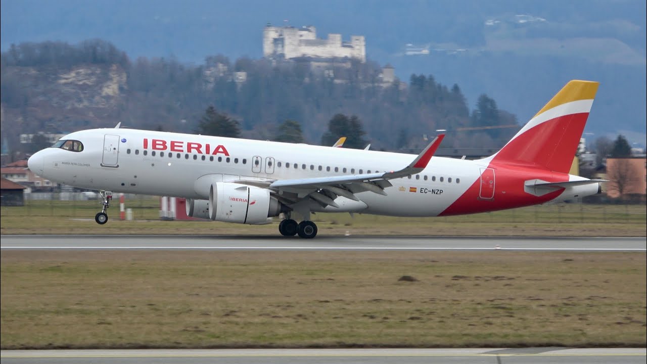 A Full day at Salzburg Mozart Airport, Dual Runway Direction Ops, Planespotting in 4K