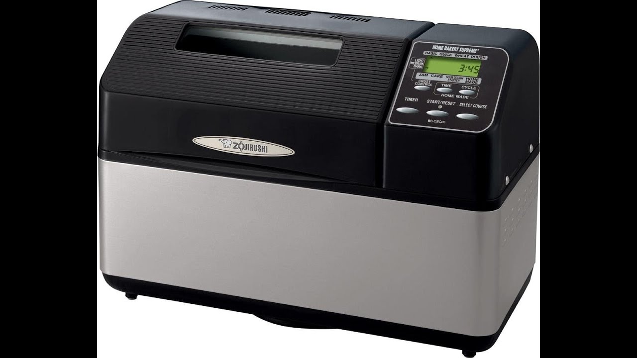 Zokirushi Home Bakery Supreme Breadmaker [BB-CEC20] Instruction Video