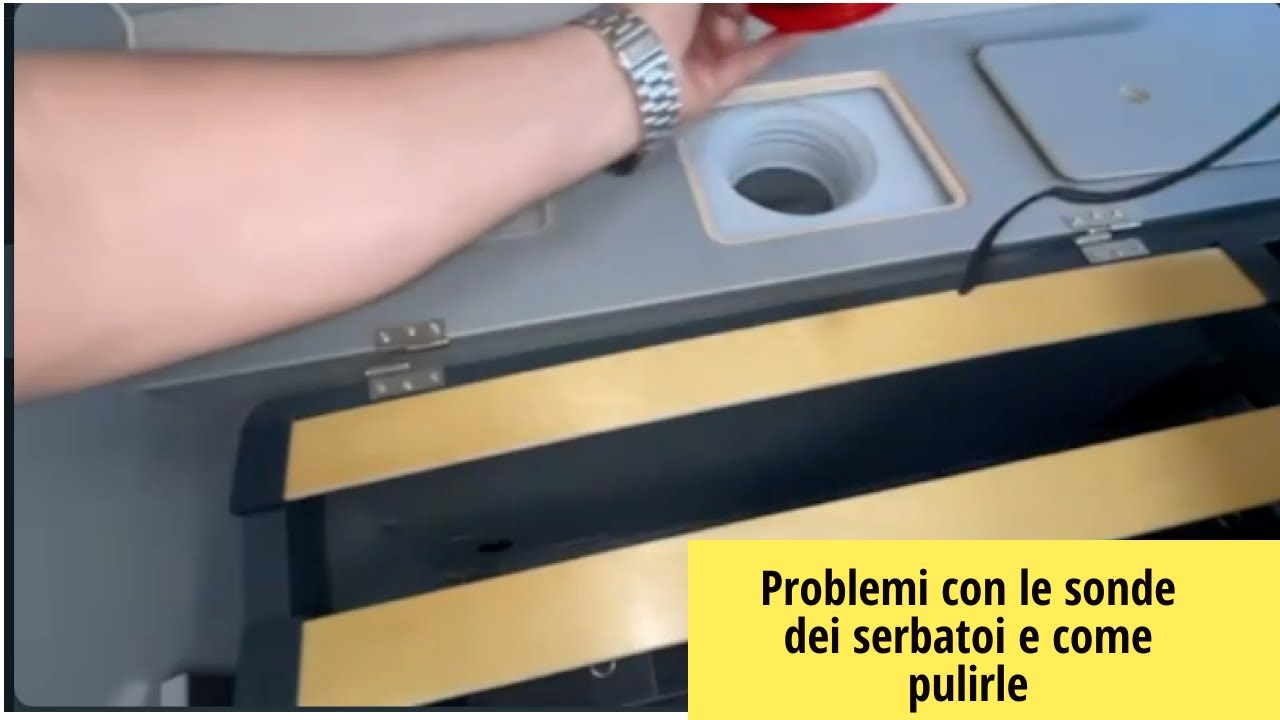 Problemi con le sonde dei serbatoi e come pulirle