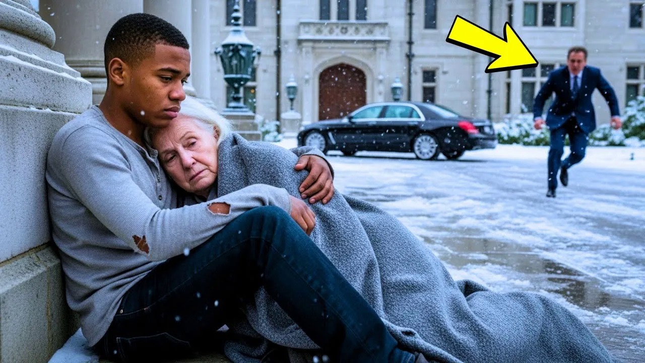 BILLIONAIRE FROZE AFTER SEEING HOMELESS TEEN HOLDING HIS MOTHER — WHAT HE DID LEFT EVERYONE IN