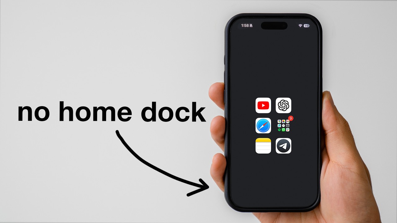 Минималистичная конфигурация iPhone 2025
