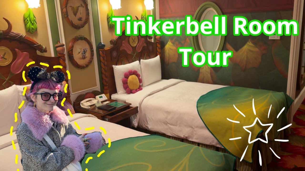 Tokyo Disneyland Hotel Tinkerbell Room room tour