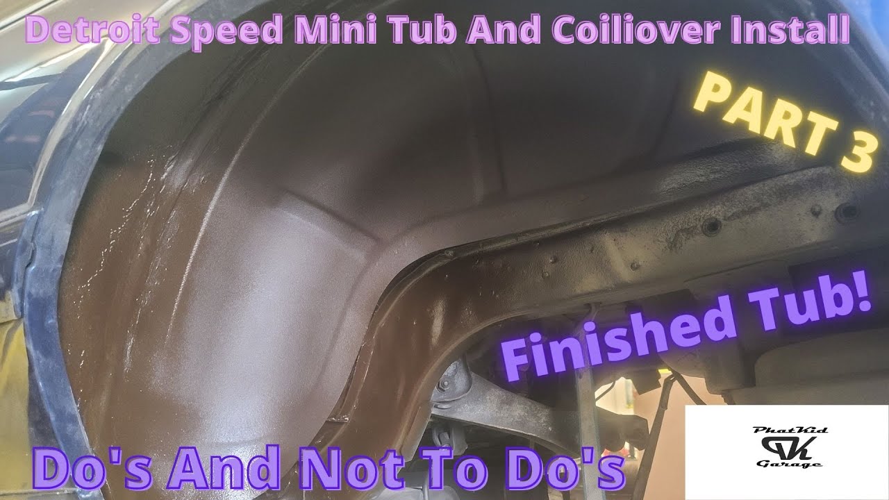 Fox Mustang Detroit Speed Mini Tub and Coilover Install PART 3
