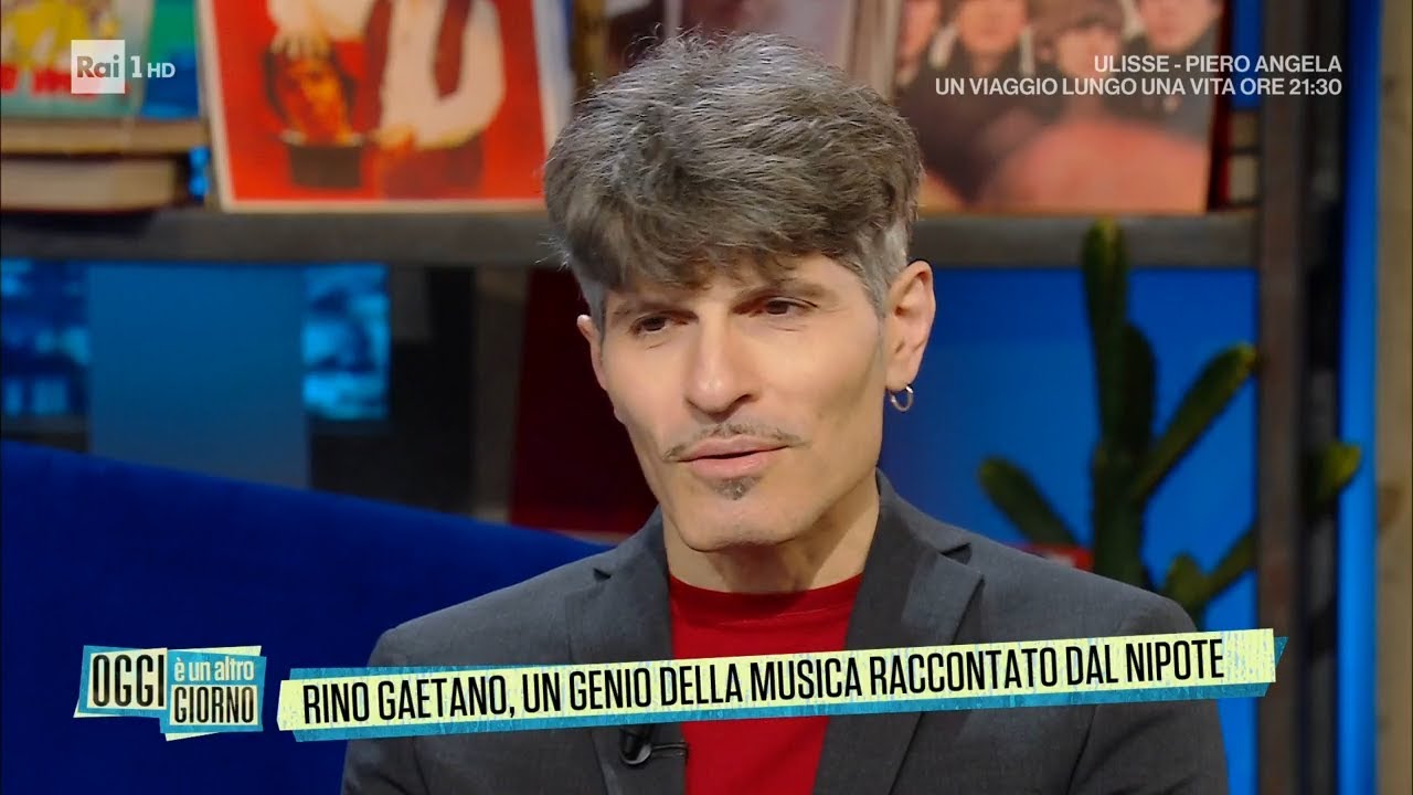 Alessandro Gaetano, nipote di Rino Gaetano - Oggi è un altro giorno 25/05/2023