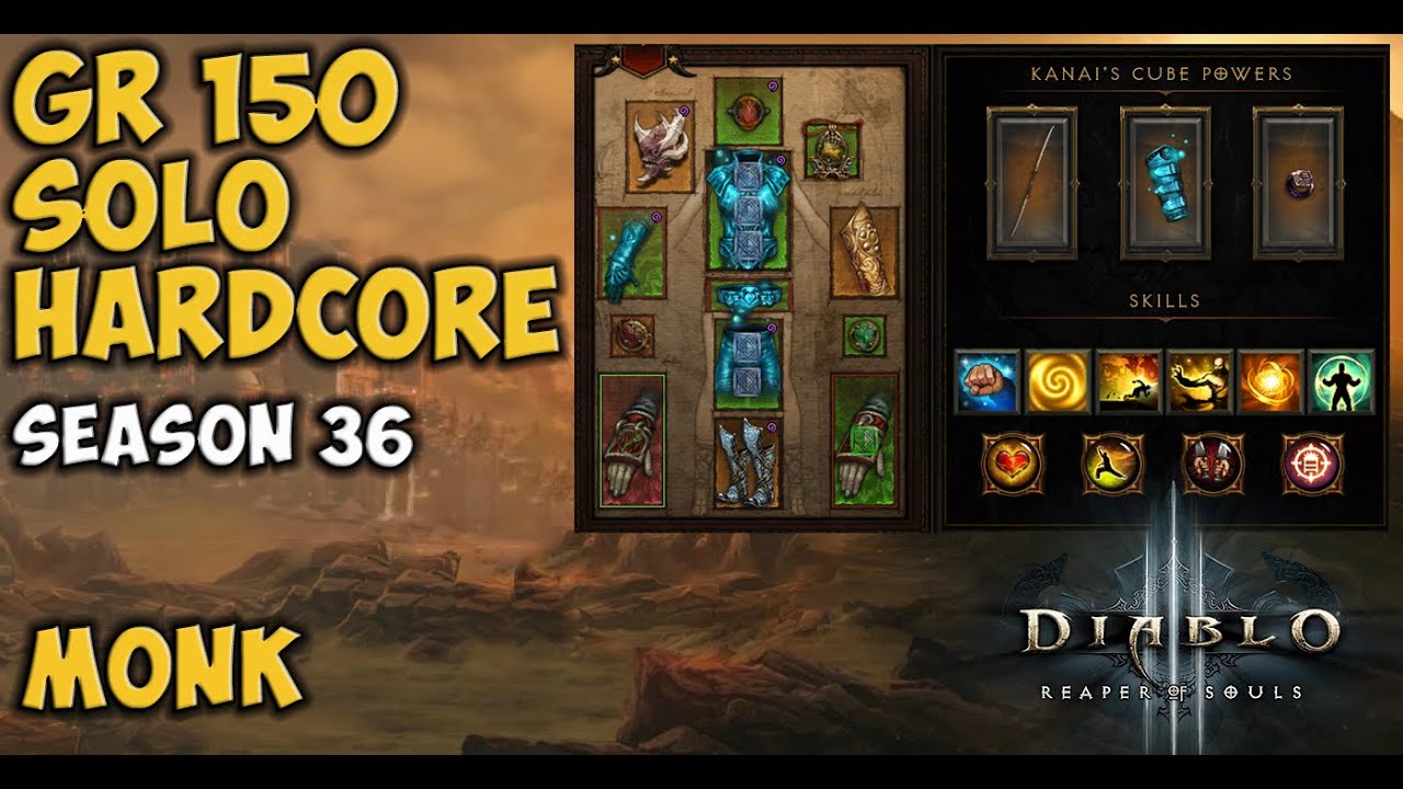 GR 150 Inna monk Hardcore Solo Self Found Season 36