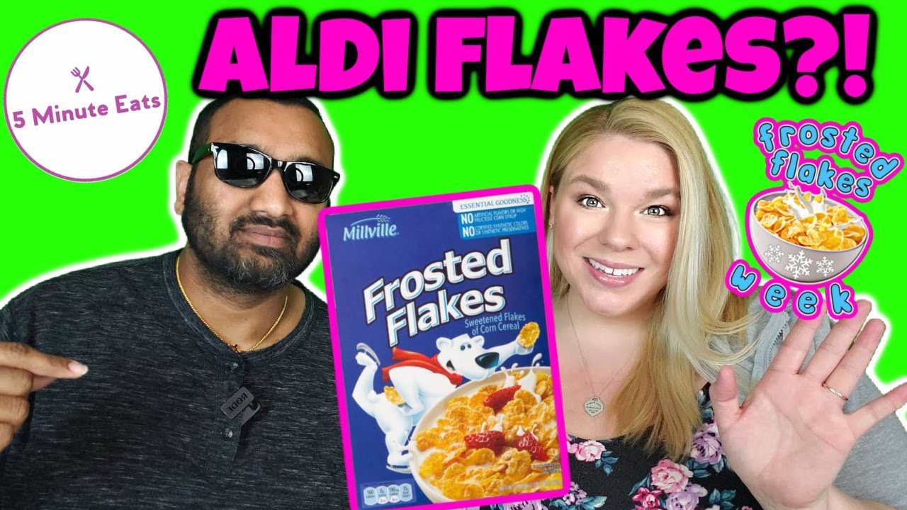 Aldi Millville Frosted Flakes Cereal Review