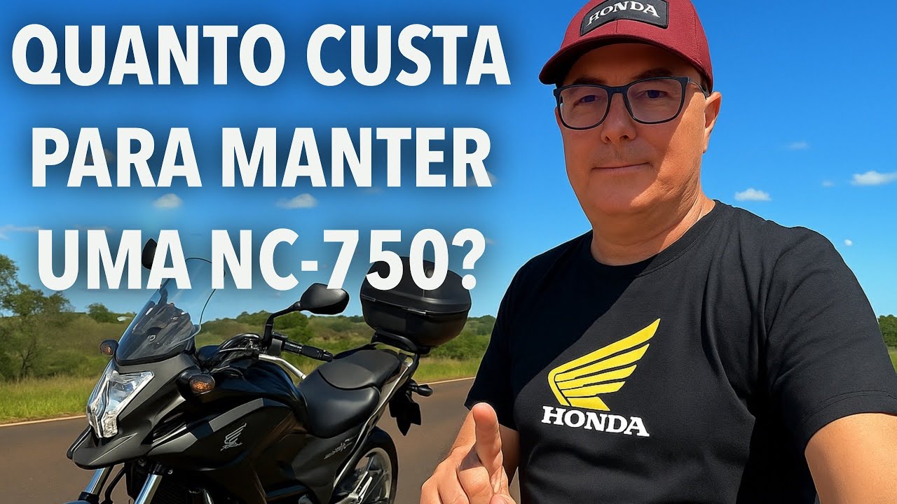 NC-750-X: CUSTO ANUAL! DESCULPE TRIUMPH E BMW!