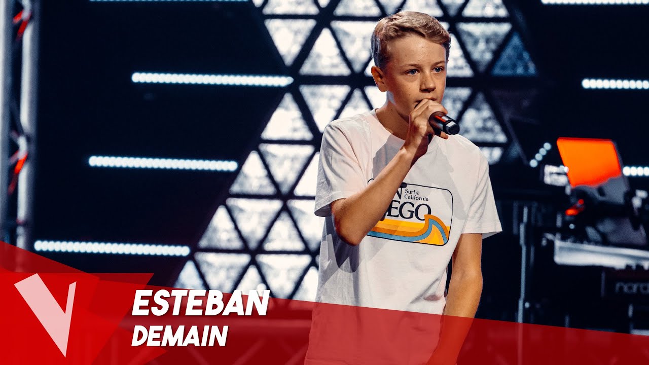 Bigflo et Oli – 'Demain' ● Esteban | Blinds | The Voice Kids Saison 2
