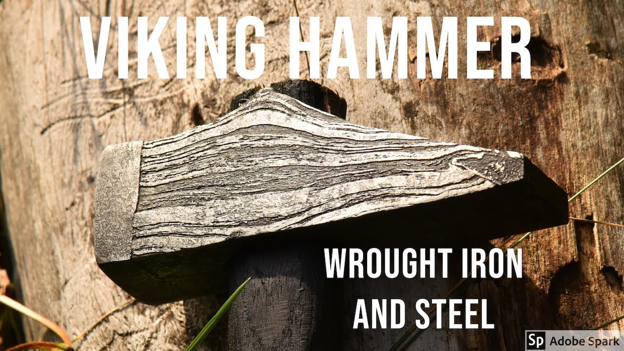 Making a Laminated viking style hammer