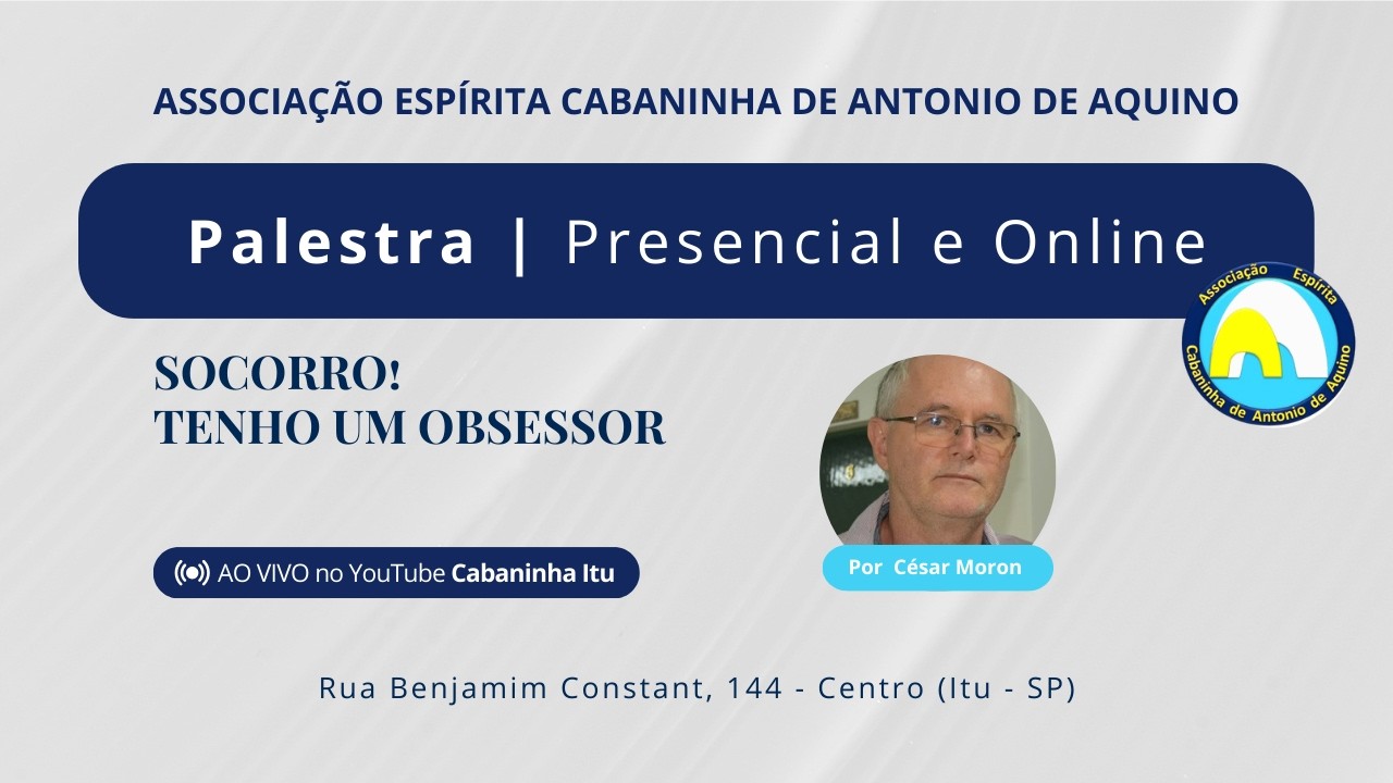 SOCORRO! TENHO UM OBSESSOR