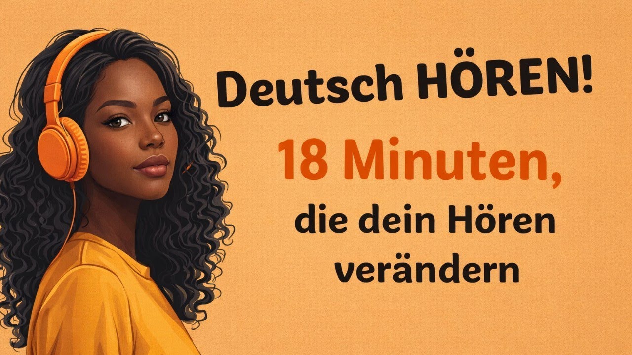 Deutsch hören üben | Hörtraining mit Podcast