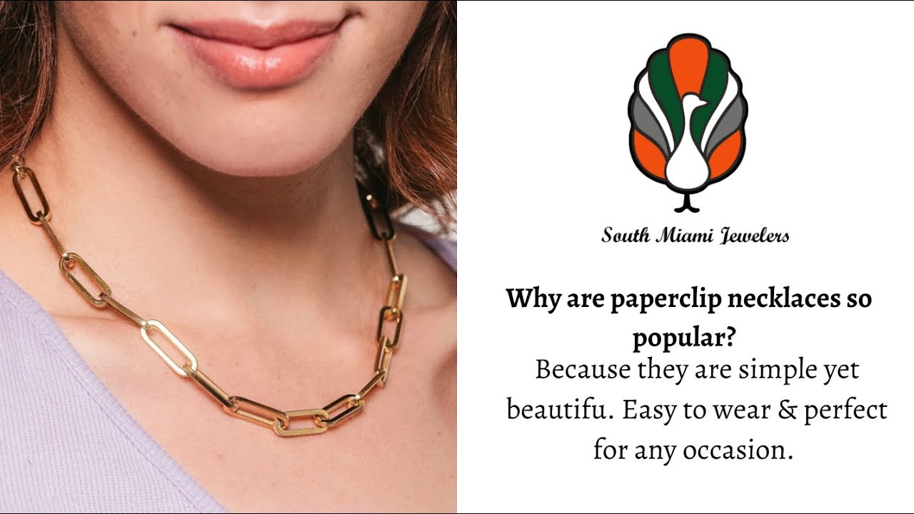 Why paperclip necklaces are so popular?