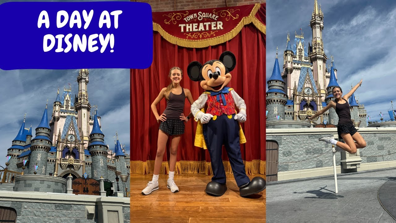 A DAY AT MAGIC KINGDOM!!