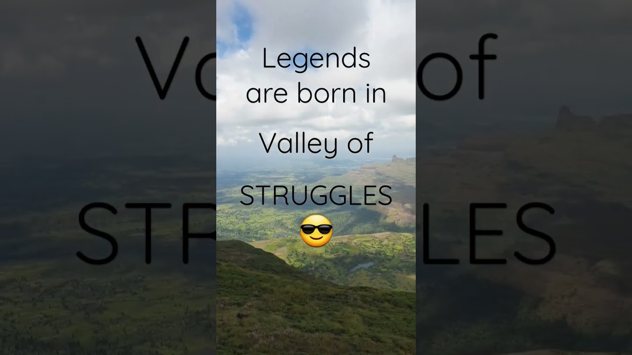 legends are born in valley of struggle #legend #quotes #struggle