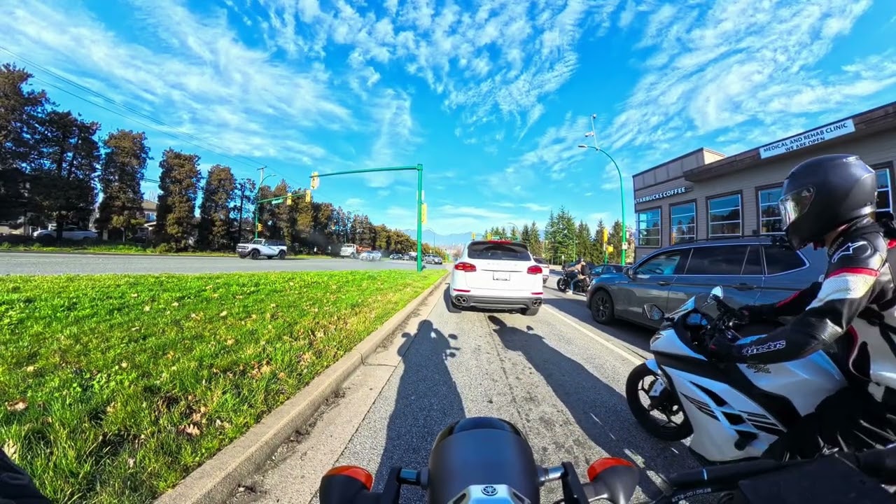 North Vancouver highway run